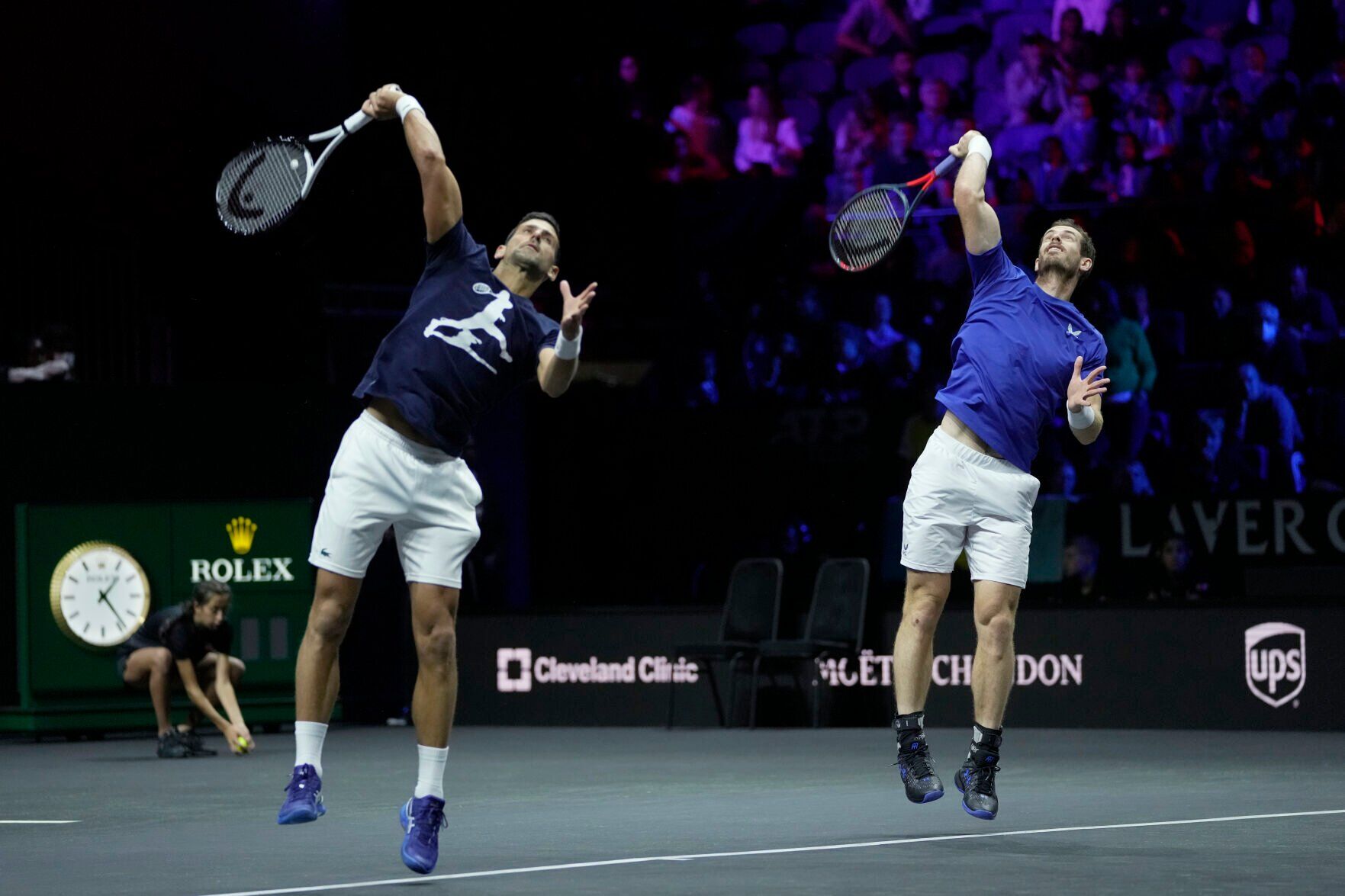 APTOPIX Britain Tennis Laver Cup